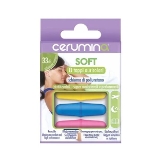 Беруші з пінопласту Cerumina SOFT, 8 штук, Pietrasanta Pharma