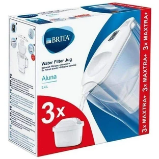 Чайник з фільтром Brita Aluna Memo білий (вкл. 3MX+) 2,4 л