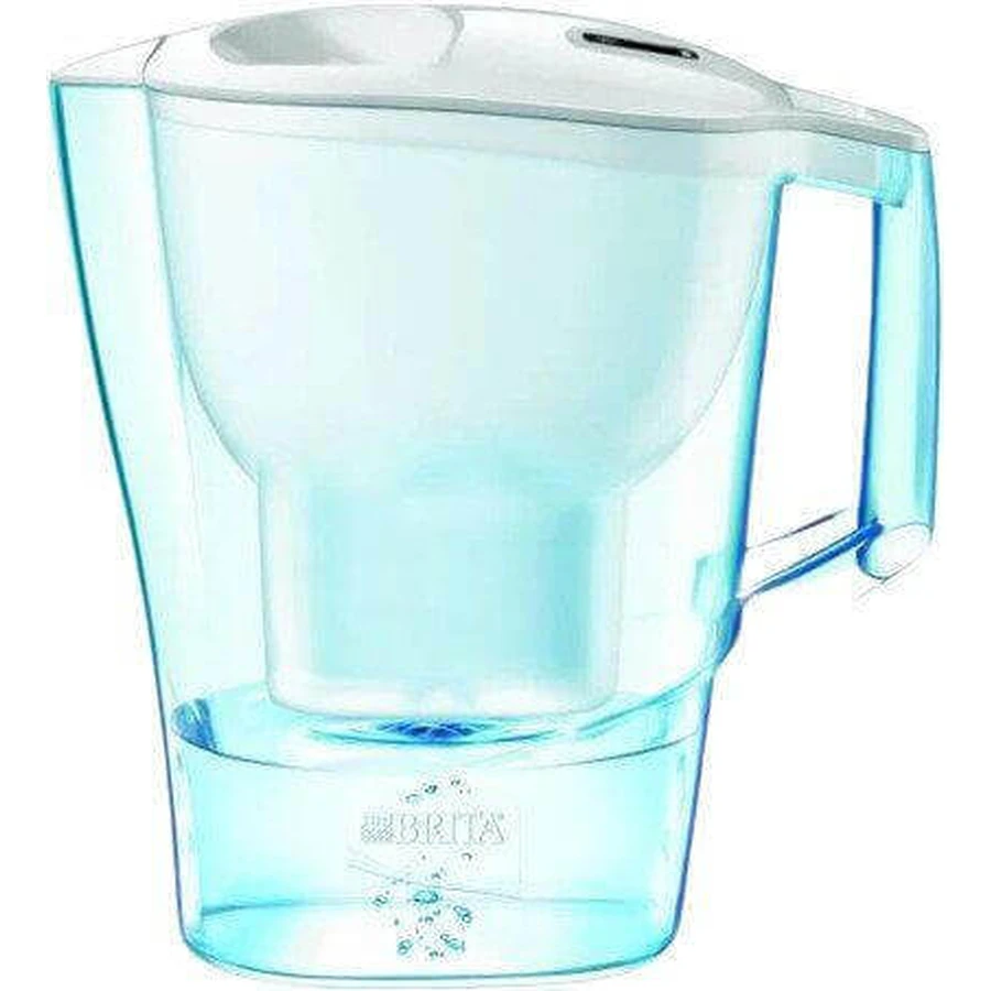 Чайник з фільтром Brita Aluna Memo білий (вкл. 3MX+) 2,4 л: ціни та характеристики