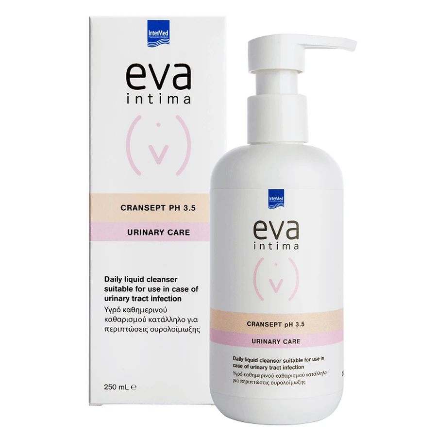 Eva Intima Cransept Гель гігієнічний для інтимної гігієни pH 3,5, 250 мл, Intermed: ціни та характеристики