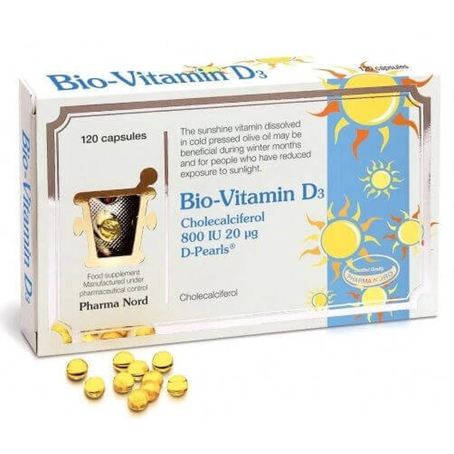 Pharma Nord BIO-VITAMIN D3 40 капсул: ціни та характеристики