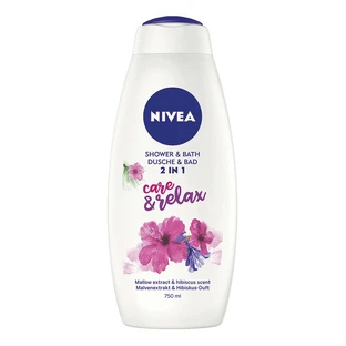 Гель для душа Care & Relax 2 в 1, 750 мл, Nivea