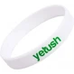 Браслет Yetush Smooth Citronella з цитронелою - білий 1×1 шт, браслет від комарів