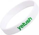 Браслет Yetush Smooth Citronella з цитронелою - білий 1×1 шт, браслет від комарів