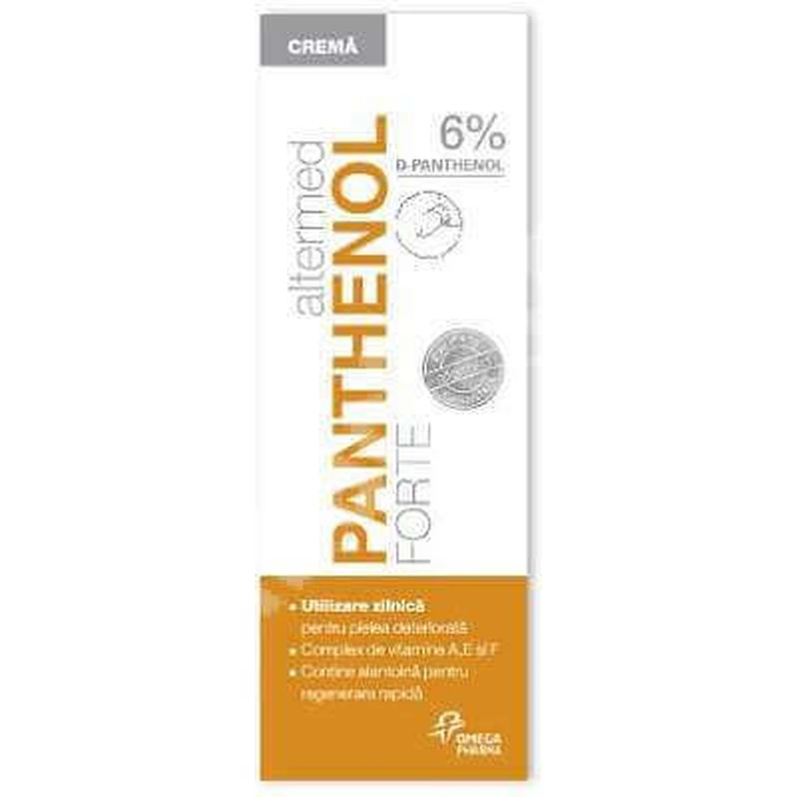Сильный крем с пантенолом 6%, 30 г, Omega Pharma: цены и характеристики