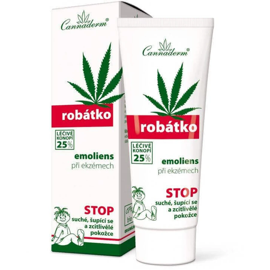 Крем пом'якшувальний від атопії Cannaderm ROBATH 75 г: ціни та характеристики