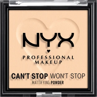 Пудра для макіяжу Nyx Professional Makeup Pudr Can't Stop Won't Stop Mattifying 2 Light, 6 г