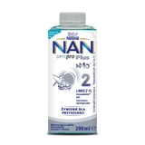 Nestle NAN Optipro Plus 2 HMO, готове питне молочко для дітей старше 6 місяців, 200 мл
