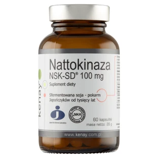 Наттокіназа Kenay NSK-SD 100 мг, 60 капсул