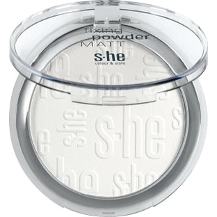 Матуюча фіксуюча пудра S-he color&style 178/401, 9 г
