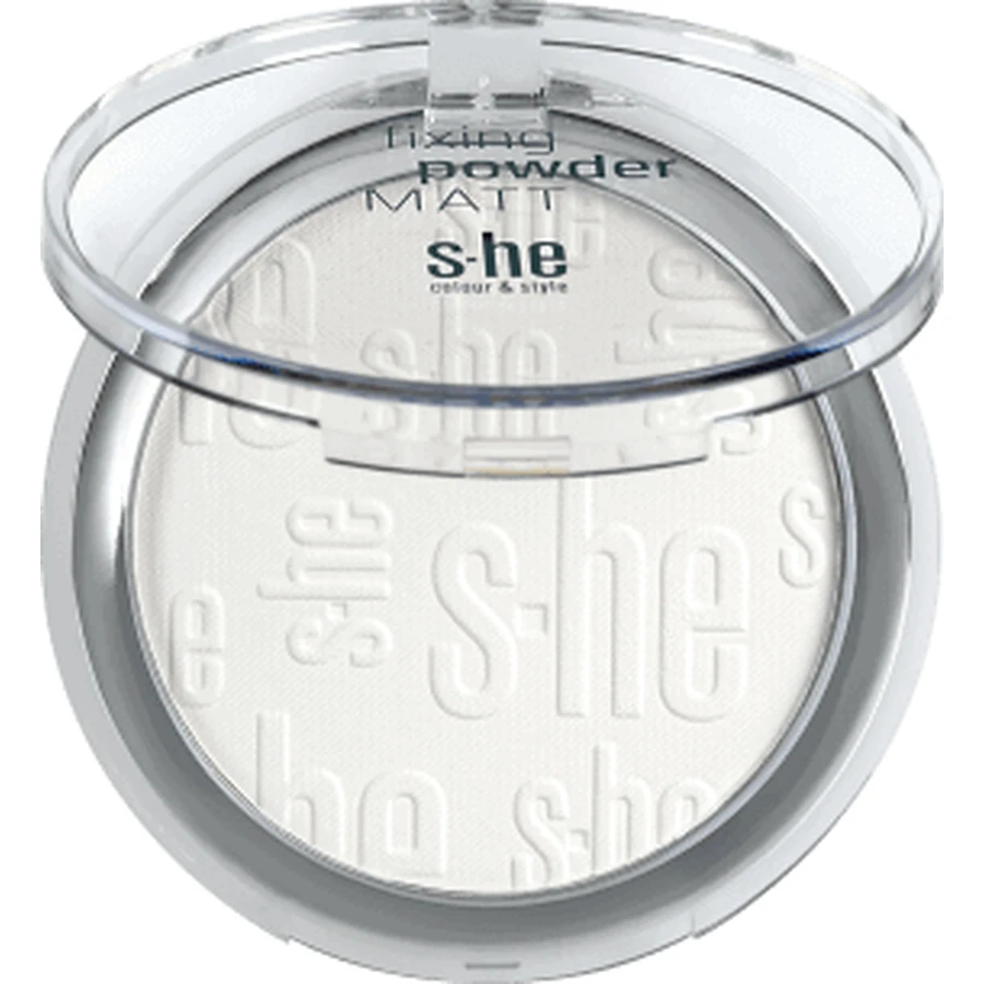Матуюча фіксуюча пудра S-he color&style 178/401, 9 г: ціни та характеристики