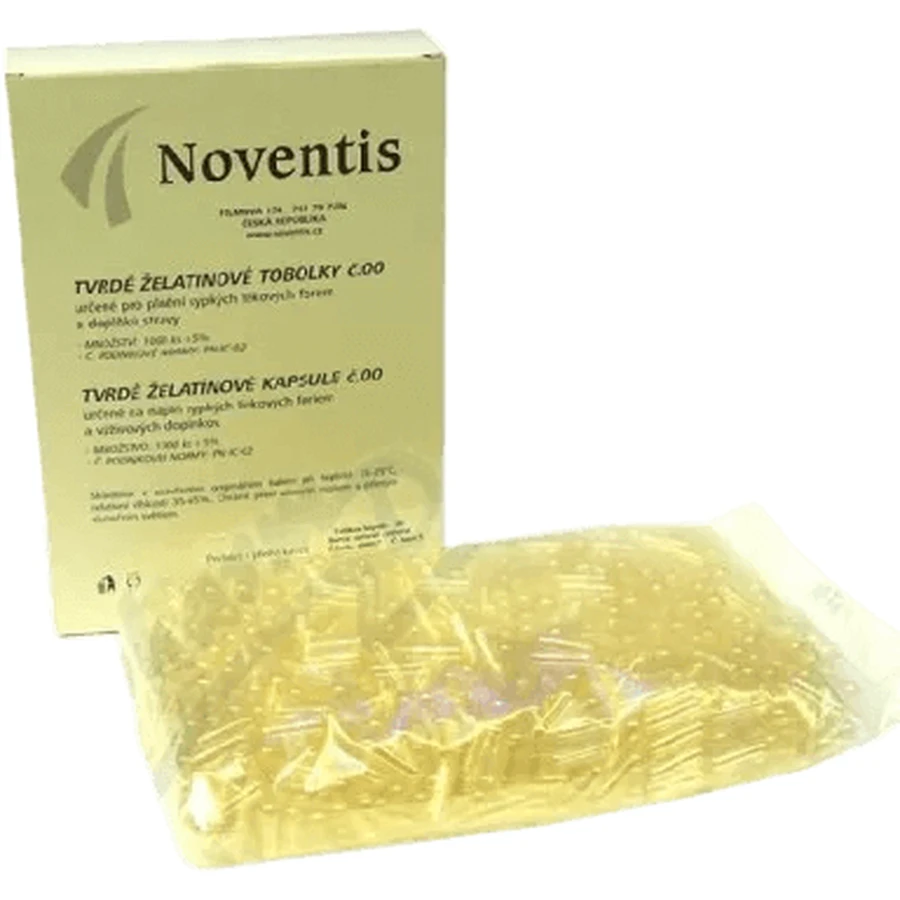 Noventis элатиновые капсулы .00 прозрачные 1000 шт.: цены и характеристики
