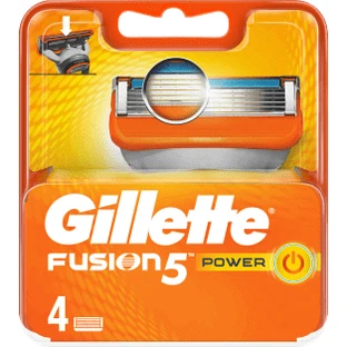 Наполнители для бритв Gillette Power, 4 шт.