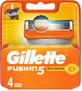 Наполнители для бритв Gillette Power, 4 шт.