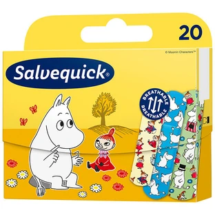 Пластыри Salvequick Muminki для детей, 20 шт.