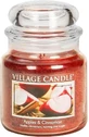 Ароматическая свеча Village Candle в стекле - Яблоки и корица, средняя 1×1 шт.