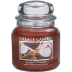 Village Candle Ароматична свічка у склі - Яблука та кориця, середня 1×1 шт: ціни та характеристики
