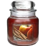 Village Candle Ароматична свічка у склі - Яблука та кориця, середня 1×1 шт: ціни та характеристики