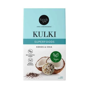 Фінікові кульки з кокосом та чіа, 50г, Foods By Ann