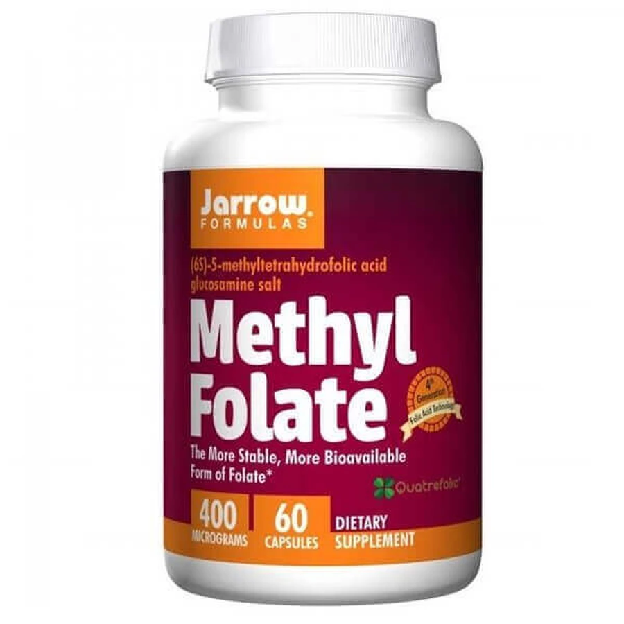 Метилфолат Jarrow Formulas Methyl Folate, 60 капсул: ціни та характеристики