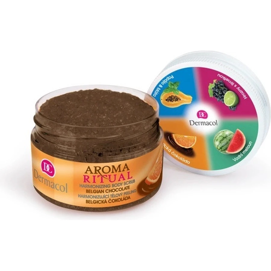 Dermacol Aroma Ritual peeling Belgian Chocolate 1×200 г, пилинг для тела: цены и характеристики