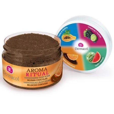 Dermacol Aroma Ritual peeling Belgian Chocolate 1×200 г, пилинг для тела: цены и характеристики