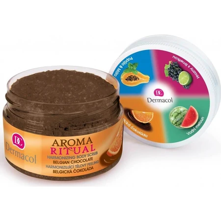 Dermacol Aroma Ritual peeling Belgian Chocolate 1×200 г, пилинг для тела: цены и характеристики