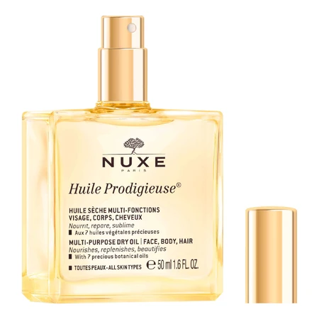 Nuxe Huile Prodigieuse, сухое масло для ухода за телом, лицом и волосами, 50 мл: цены и характеристики