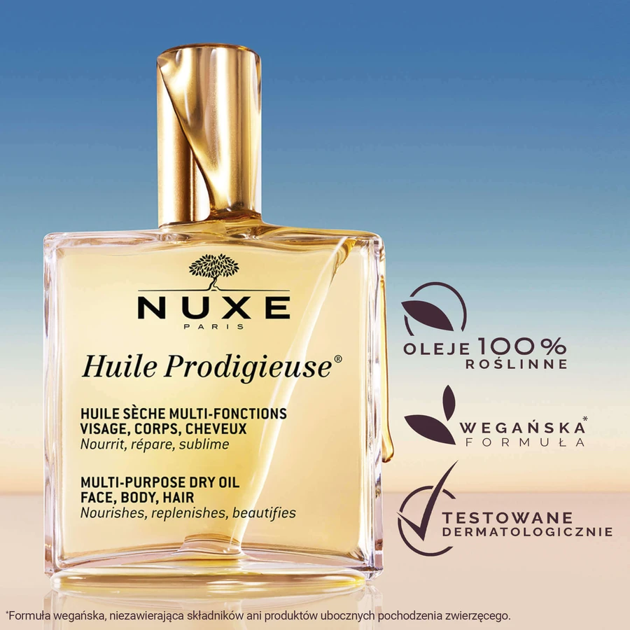Nuxe Huile Prodigieuse, сухое масло для ухода за телом, лицом и волосами, 50 мл: цены и характеристики