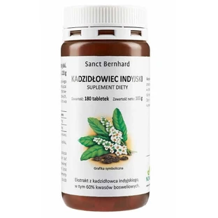 Экстракт индийского ладана (Boswellia Serrata) 180 таблеток Sanct Bernhard