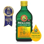 Масло печени трески Moller's Omega-3 Lemon, 250 мл: цены и характеристики