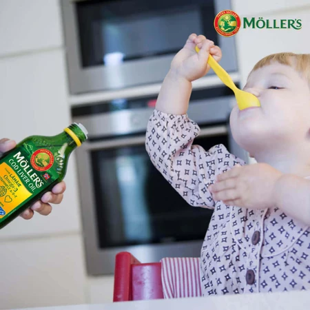 Масло печени трески Moller's Omega-3 Lemon, 250 мл: цены и характеристики