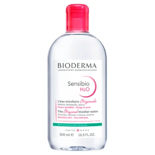 Bioderma, Sensibio H20, Мицеллярное умывание лица, 500 мл
