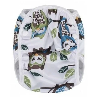 Купальники T-Tomi Diaper, білі сови, розмір S 5 - 8 кг
