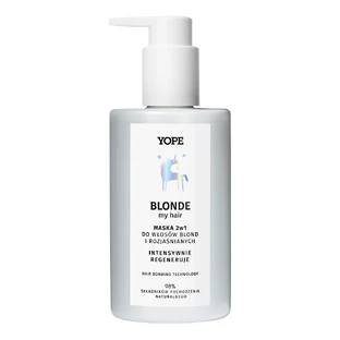 Yope Blonde My Hair 2-в-1 Маска для світлого та освітленого волосся, 300 мл