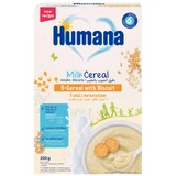 Каша с молоком и печеньем, 6 месяцев+, 200 г, Humana