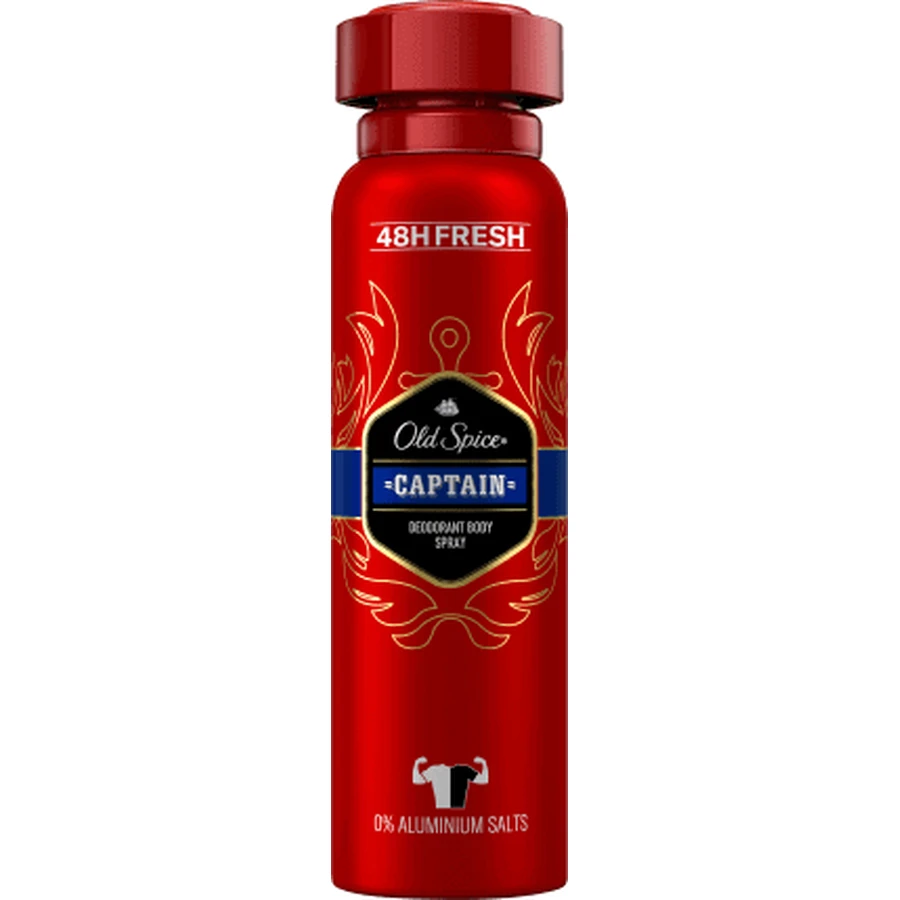 Дезодорант-спрей Old Spice Капітан, 150 мл: ціни та характеристики