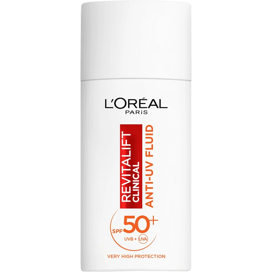 L'Oréal Paris Revitalift Clinical денний антиультрафіолетовий флюїд з SPF50+ та вітаміном С 50 мл: ціни та характеристики