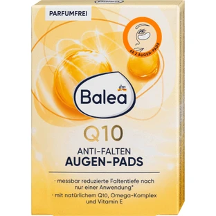Патчи под глаза Balea Anti Falten Augenpads Q10, 12 шт.
