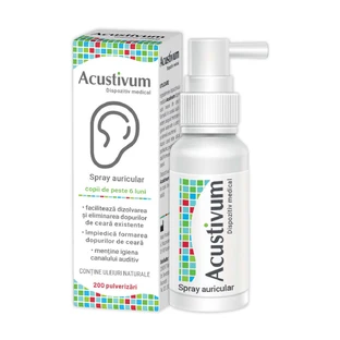 Спрей вушний Акустивум Zdrovit Acustivum, 20 мл