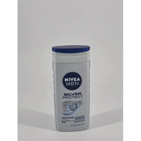 NIVEA MEN SHOWER GEL Silver protect 1×250 мл, гель для душу: ціни та характеристики