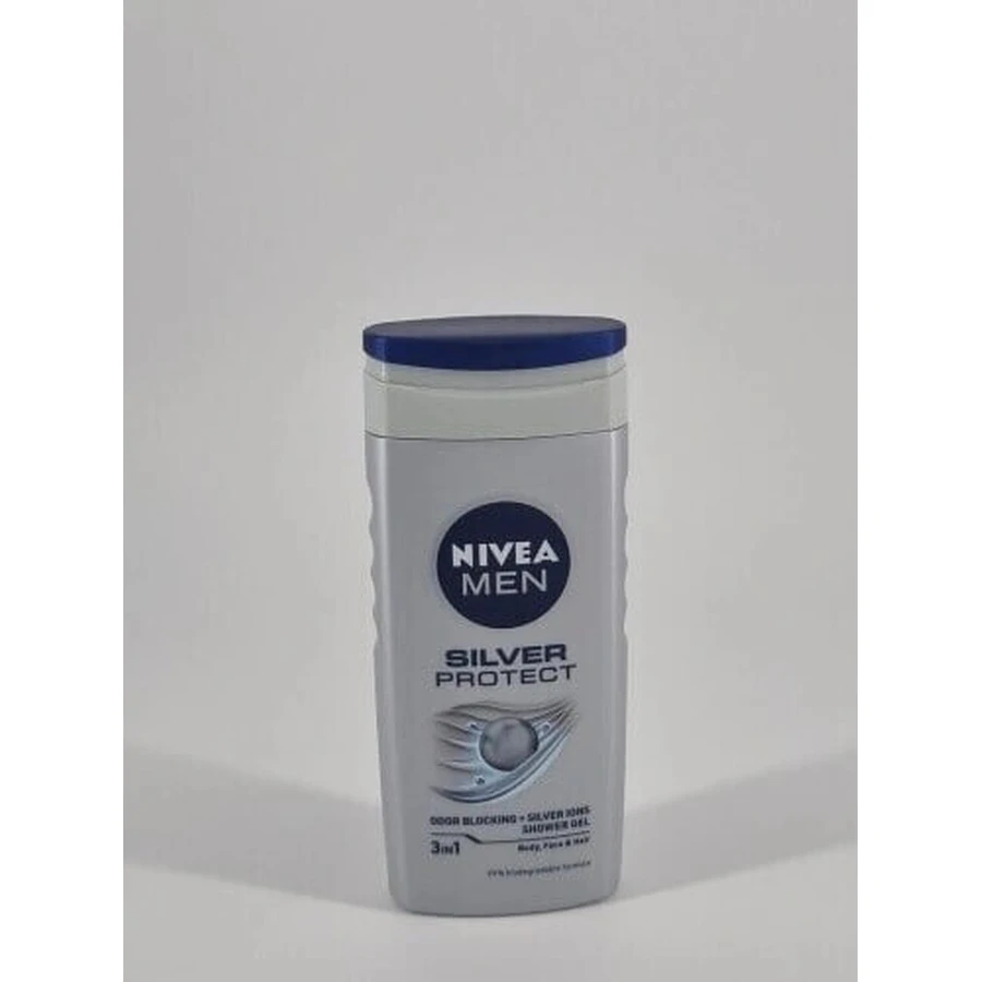 NIVEA MEN SHOWER GEL Silver protect 1×250 мл, гель для душу: ціни та характеристики
