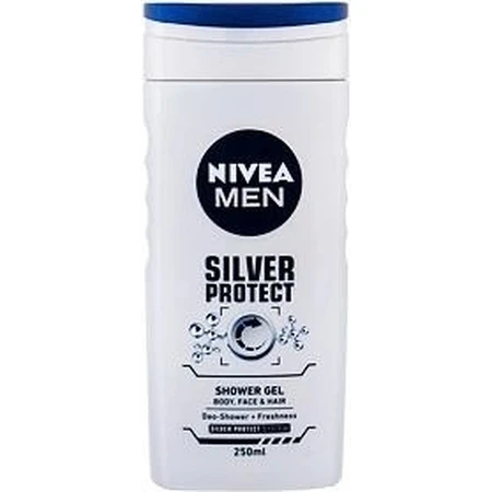 NIVEA MEN SHOWER GEL Silver protect 1×250 мл, гель для душу: ціни та характеристики