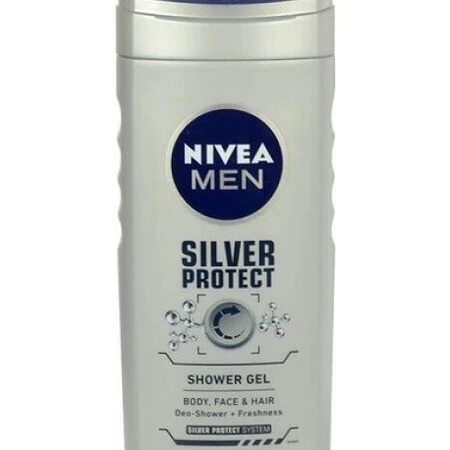 NIVEA MEN SHOWER GEL Silver protect 1×250 мл, гель для душу: ціни та характеристики