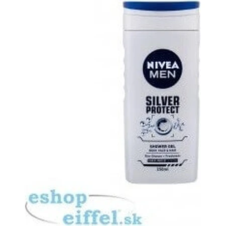 NIVEA MEN SHOWER GEL Silver protect 1×250 мл, гель для душу: ціни та характеристики
