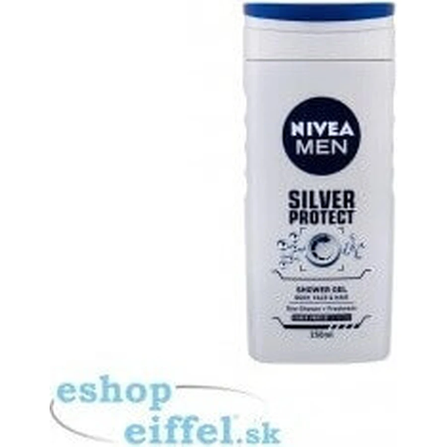 NIVEA MEN SHOWER GEL Silver protect 1×250 мл, гель для душу: ціни та характеристики