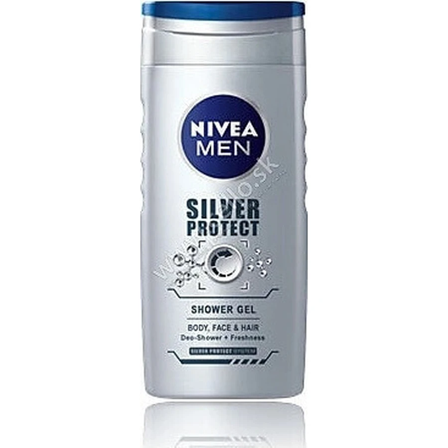 NIVEA MEN SHOWER GEL Silver protect 1×250 мл, гель для душу: ціни та характеристики