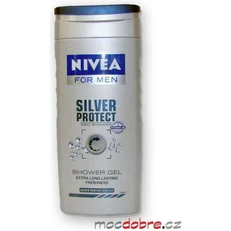 NIVEA MEN SHOWER GEL Silver protect 1×250 мл, гель для душу: ціни та характеристики