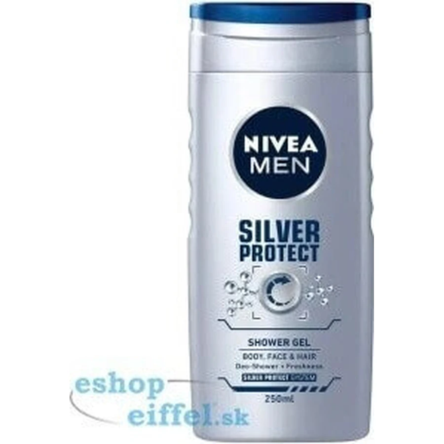 NIVEA MEN SHOWER GEL Silver protect 1×250 мл, гель для душу: ціни та характеристики