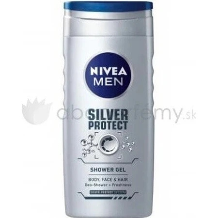 NIVEA MEN SHOWER GEL Silver protect 1×250 мл, гель для душу: ціни та характеристики